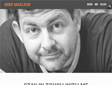 Tablet Screenshot of mikemacleod.net